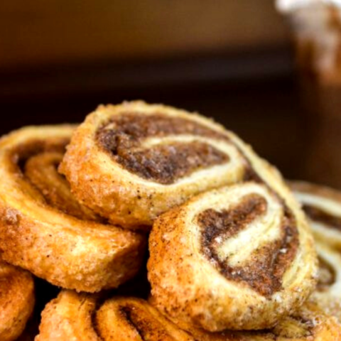 Biscoito Palmier de Canela - 100g