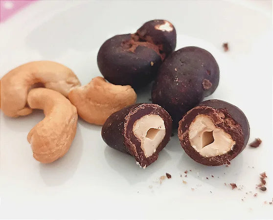 Castanha De Caju Com Chocolate 70% Sem Açúcar -  100G