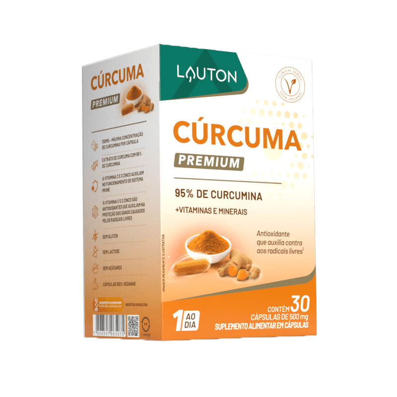 Cúrcuma Premium - LAUTON - Com 30