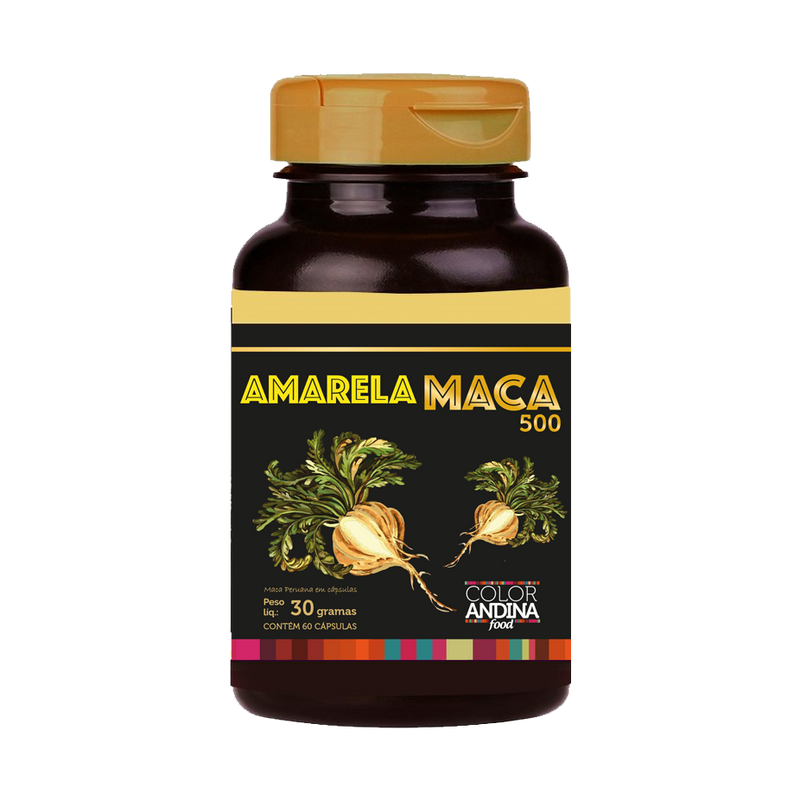 Maca Peruana Amarela - COLOR ANDINA - Com 60