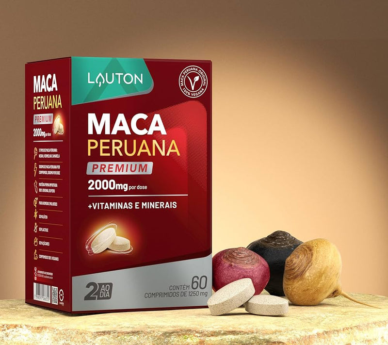 Maca Peruana Premium - LAUTON - Com 60