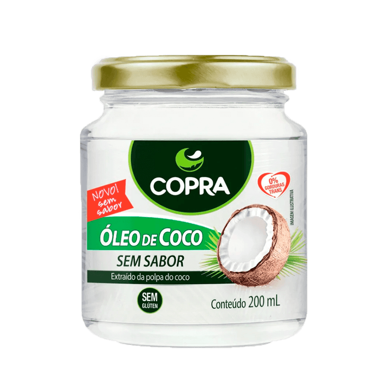 Oléo De Coco Sem Sabor - COPRA - 200ML