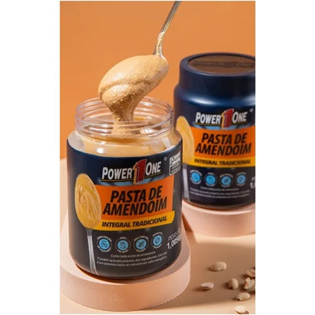 Pasta De Amendoim Integral Tradicional - POWER ONE - 1,005kg