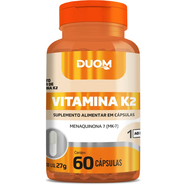 Vitamina K2 MK7 - DUOM - Com 60