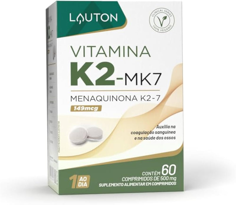 Vitamina K2 MK7 - LAUTON - Com 60