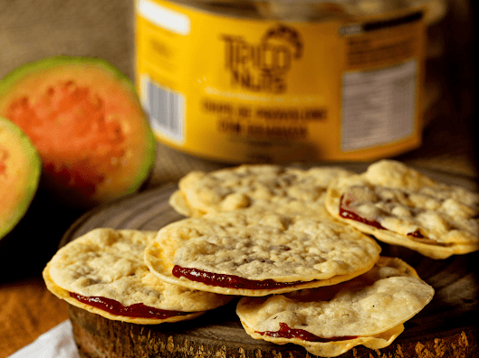 Chips de Provolone com Goiabada - 100G